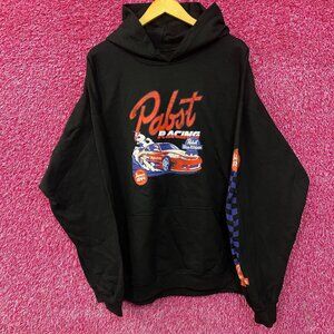 Pabst Blue Ribbon Racing Since 1844 Hoodie  2X